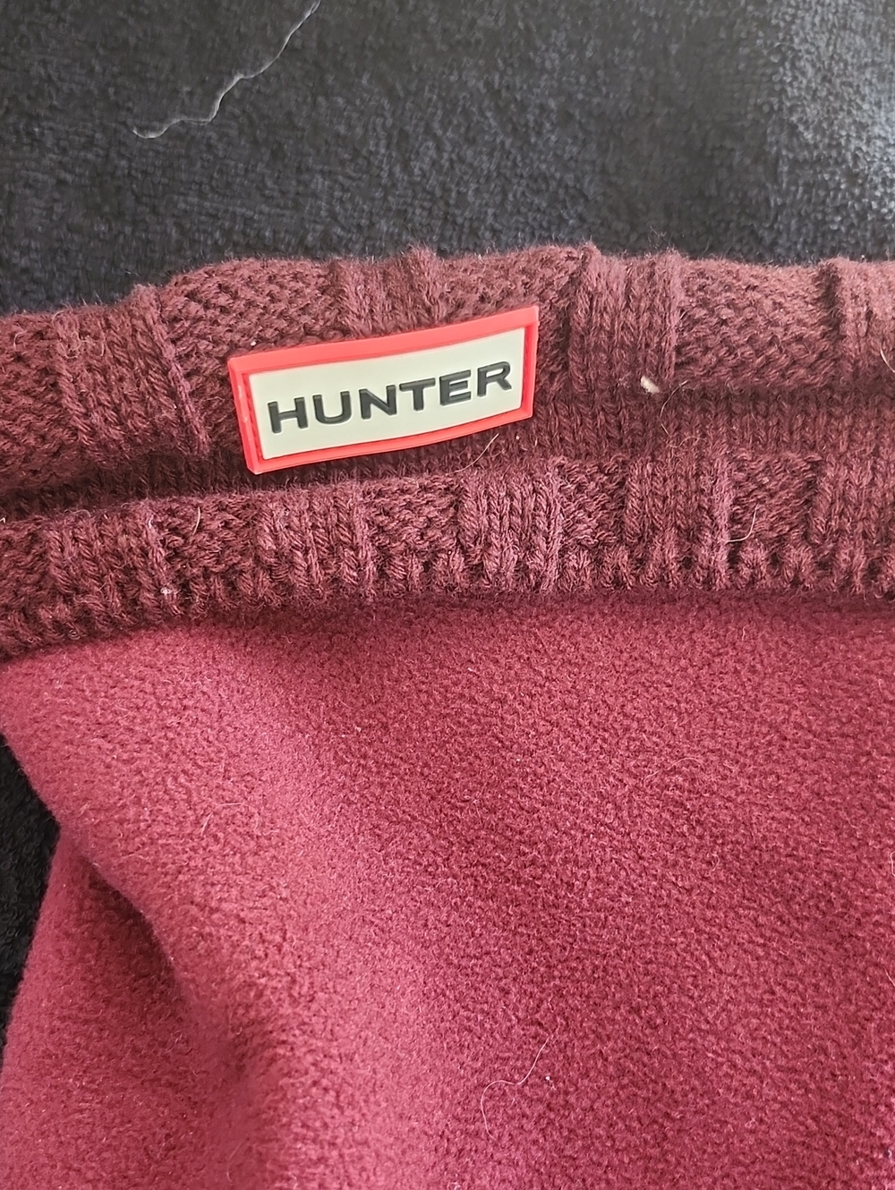Hunter Women's Wine Burgundy Socks